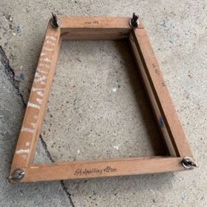 Spalding Wood Tennis Racket Frame